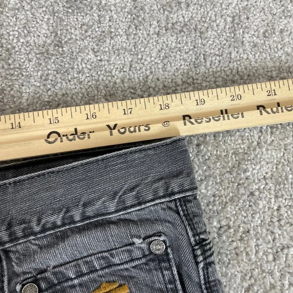 Harley Davidson Jeans Mens 36 x 31 Straight Faded Y2K Biker Moto (Tag 36x34)